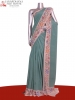 Floral  Pure Crepe Silk Saree